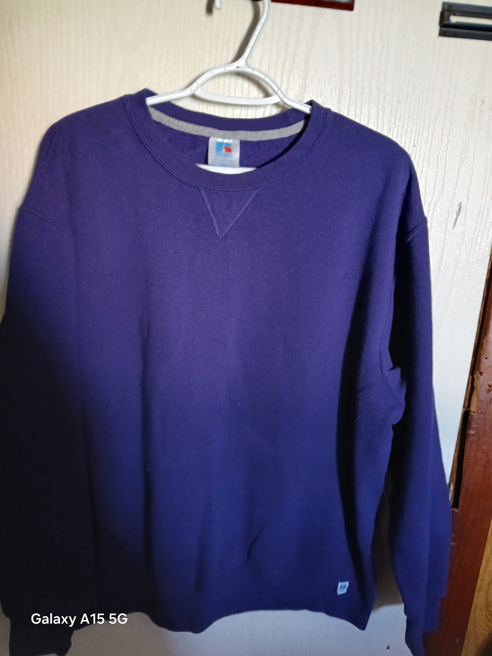 Russell Athletic Purple Crewneck Sweatshirt
